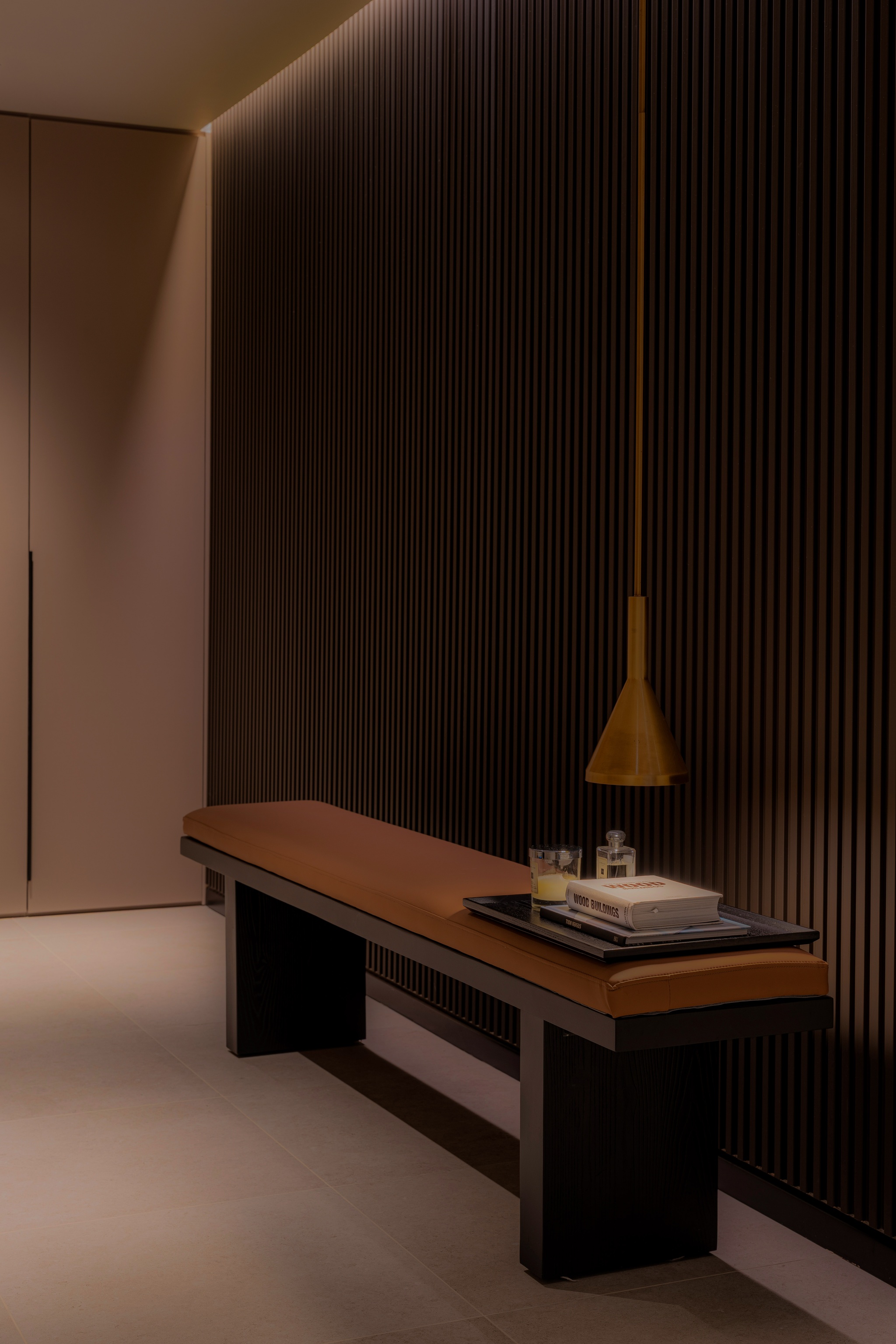 Modern luxury villa, minimal interior design, luxury foyer, Danau residence, Malaysia