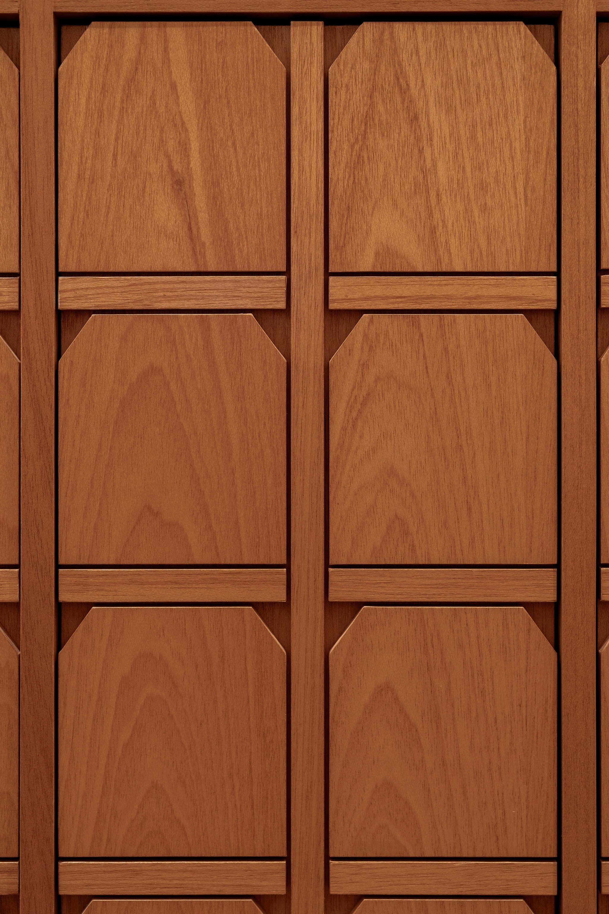 Chinese restaurant interior design, timber shelf detail, Samy PBJ, Kuala Lumpur